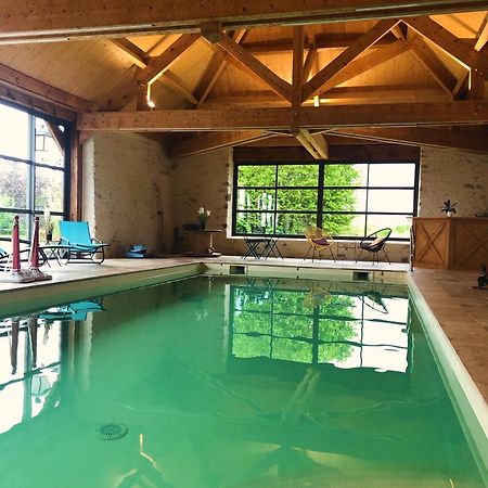 Maison De Vacances Avec Piscine Interieure - Le Grand Champagne Villa Saint-Victeur Екстериор снимка