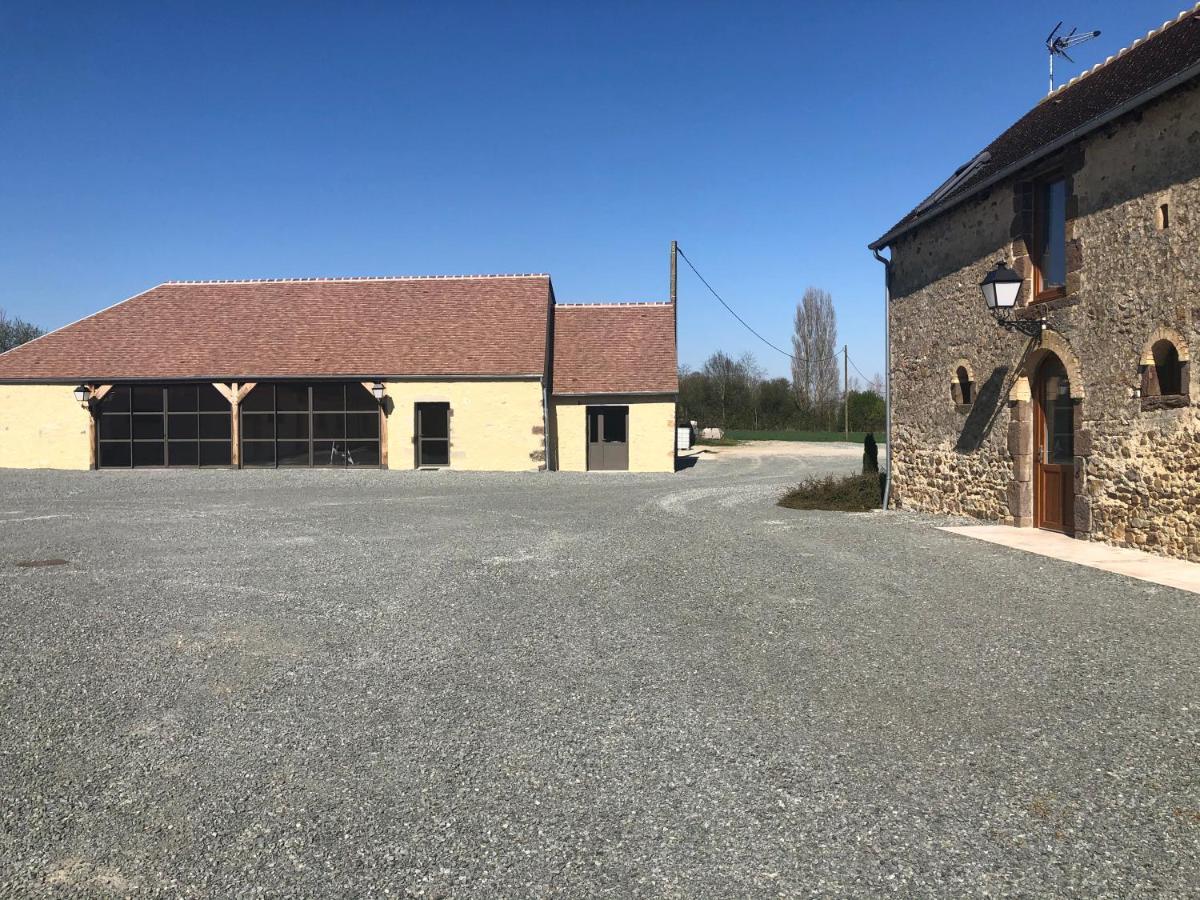 Maison De Vacances Avec Piscine Interieure - Le Grand Champagne Villa Saint-Victeur Екстериор снимка